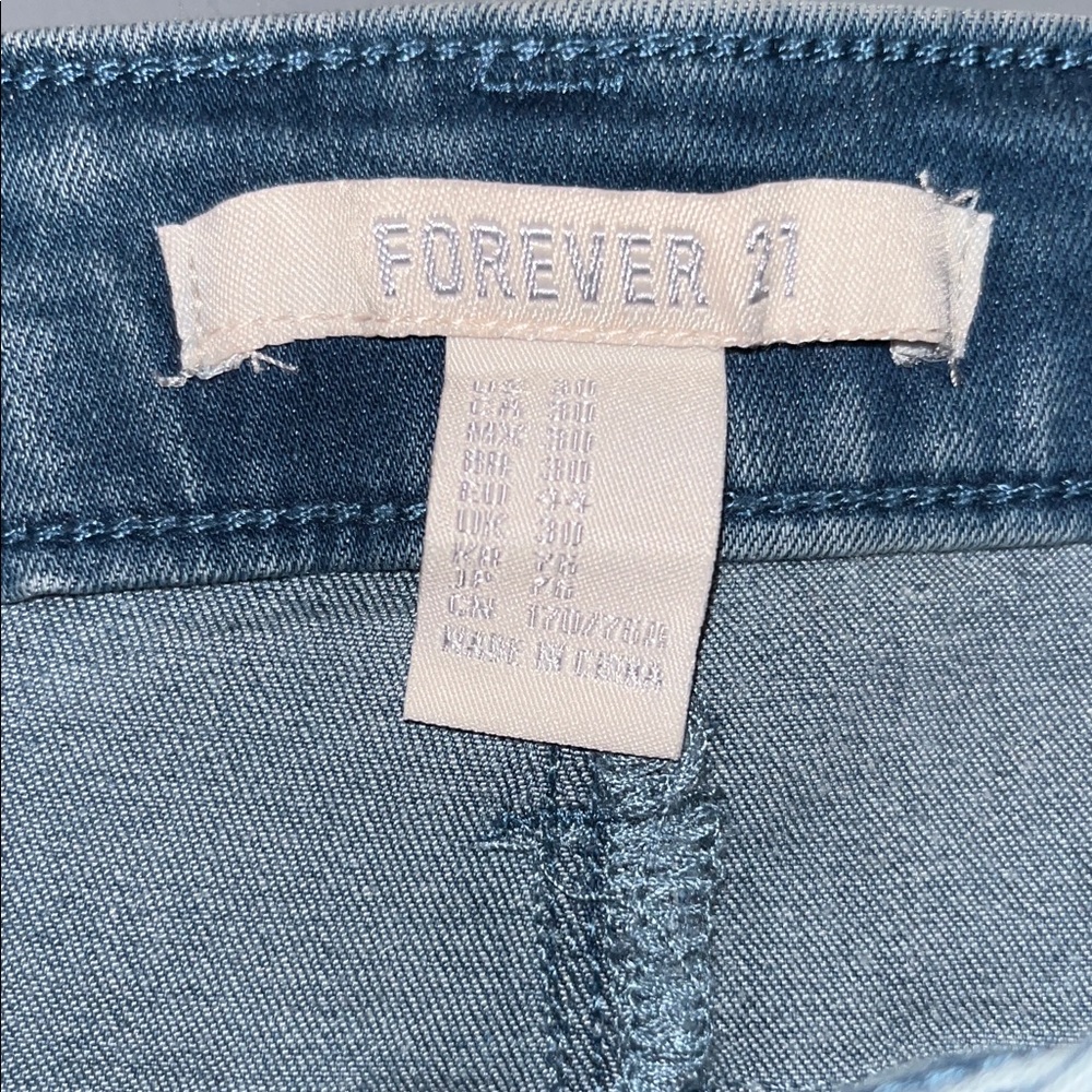 Forever 21 Indigo Jeans